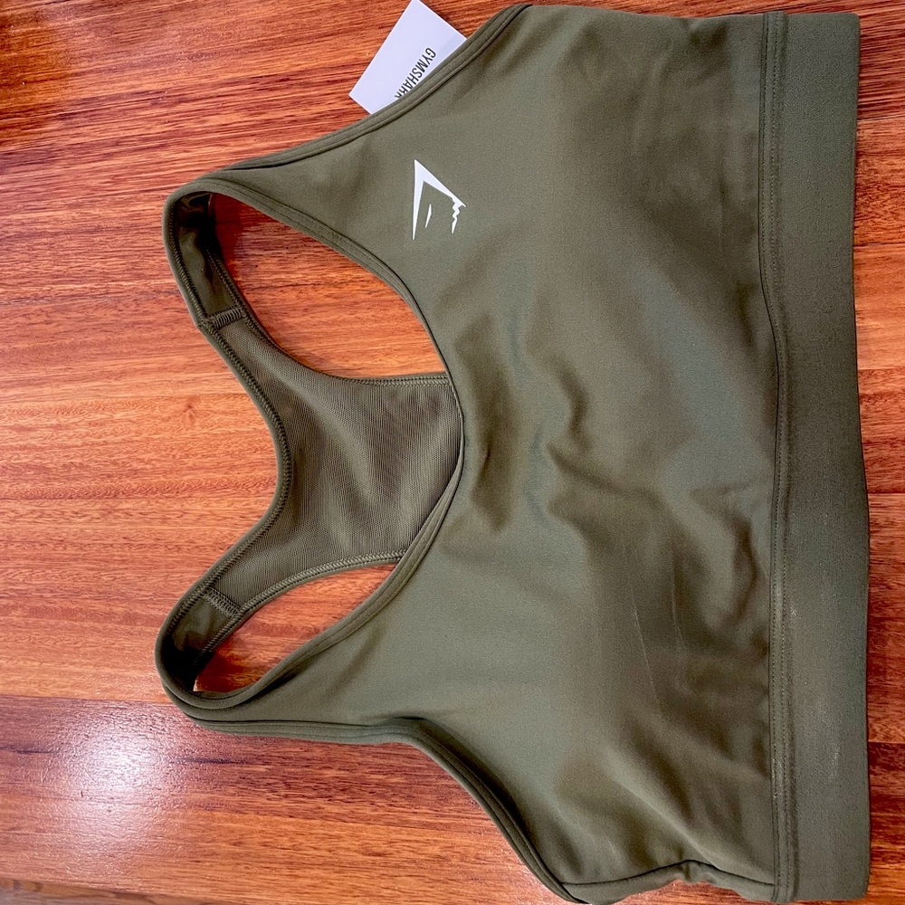 Brand new, never worn Gymshark sports bra